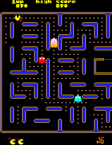 Jr. Pac-Man in-game screen image #1 