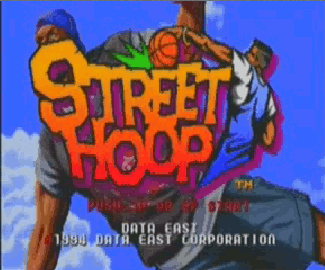 Street Hoop  title screen image #1 