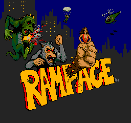 Rampage title screen image #1 