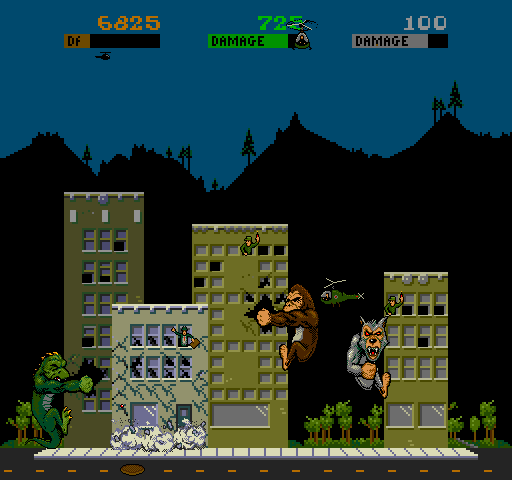 Rampage in-game screen image #2 