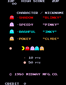 Pac-Man  title screen image #1 