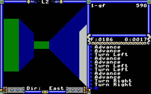 XUltima IV  in-game screen image #1 