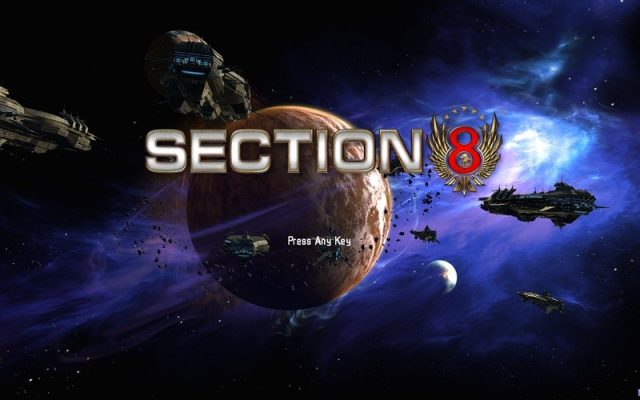 Section 8 title screen image #1 