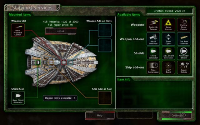 Alien Dominion: The Acronian Encounter in-game screen image #1 