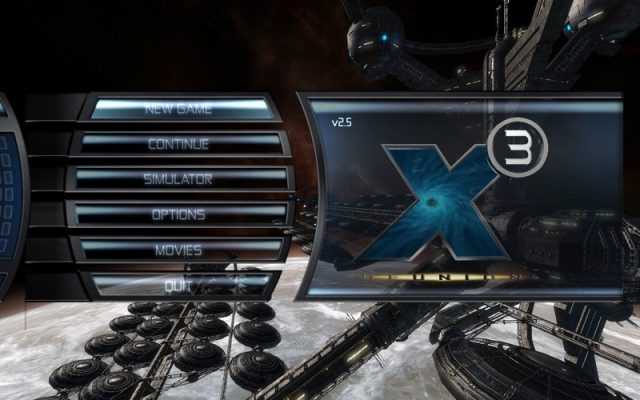X³: Reunion  title screen image #2 