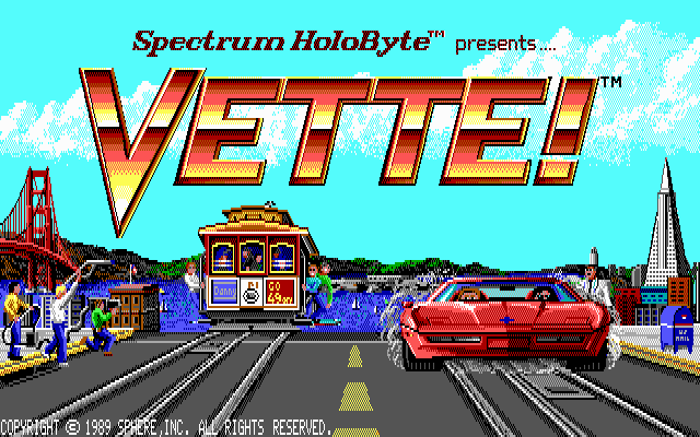 Vette! title screen image #1 