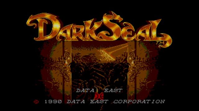 Dark Seal  title screen image #1 