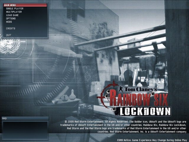 Rainbow Six: Lockdown  title screen image #1 