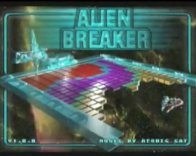 Alien Breaker Deluxe title screen image #1 