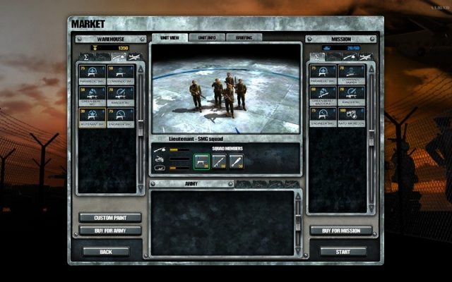 Codename: Panzers - Cold War  in-game screen image #2 