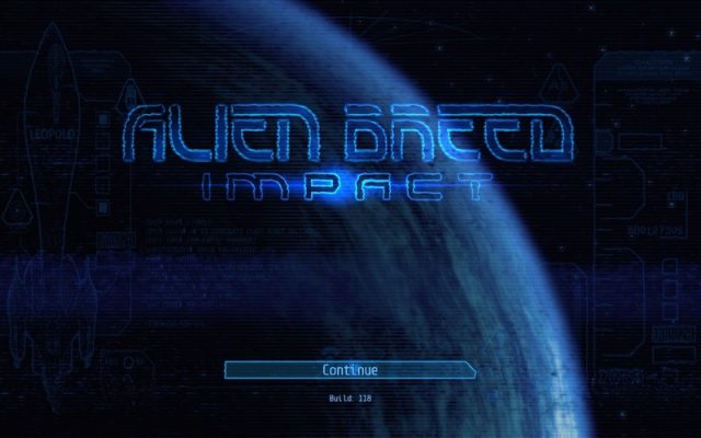 Alien Breed: Impact  title screen image #1 