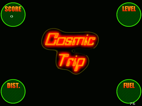 Cosmic Trip title screen image #1 