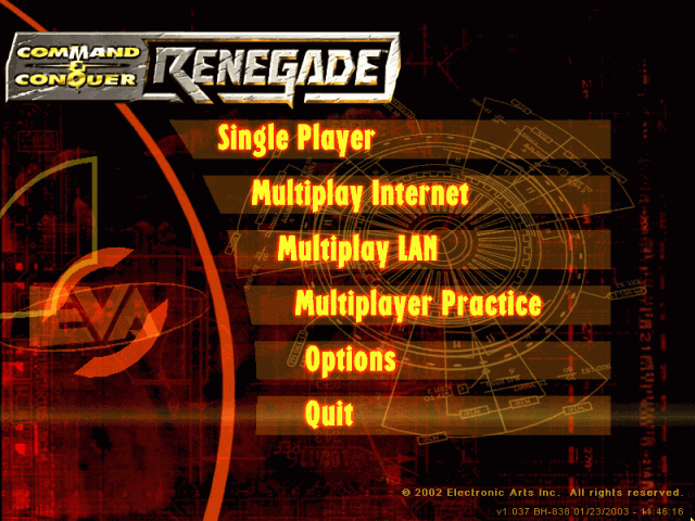 Command & Conquer: Renegade title screen image #1 