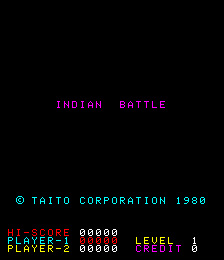 Indian Battle title screen image #1 