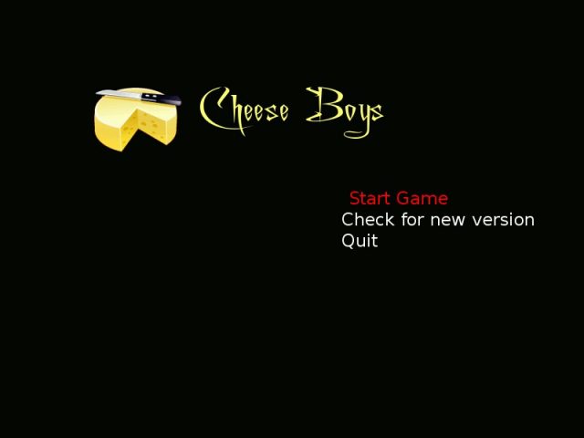 Cheese Boys title screen image #1 