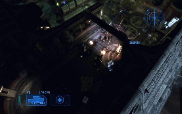 Alien Breed: Impact  in-game screen image #2 Co-op assault