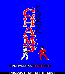 Karate Champ: Player vs Player  title screen image #1 