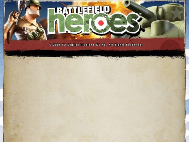 Battlefield Heroes  title screen image #1 