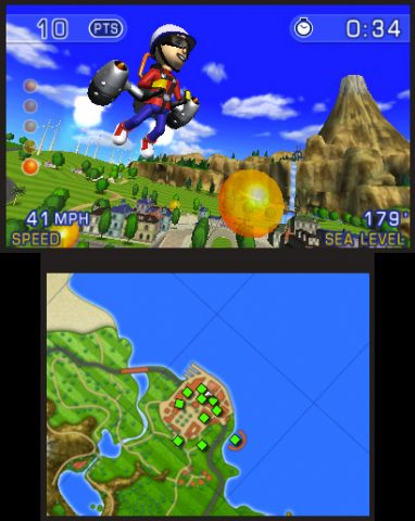 PilotWings Resort in-game screen image #2 