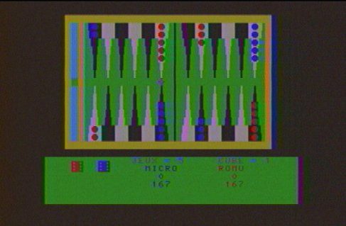 Backgammon in-game screen image #1 