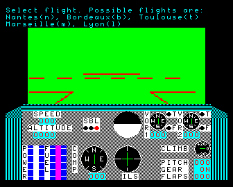 Simulateur de Vol in-game screen image #1 