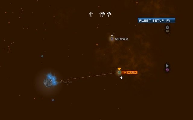 Flotilla in-game screen image #4 Mission select