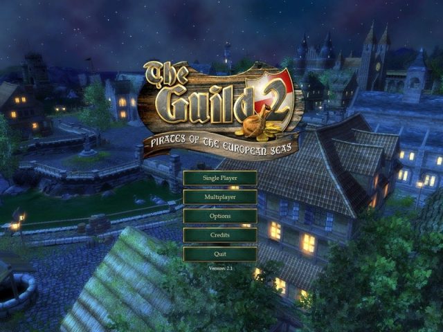The Guild 2: Pirates of the High Seas  title screen image #1 