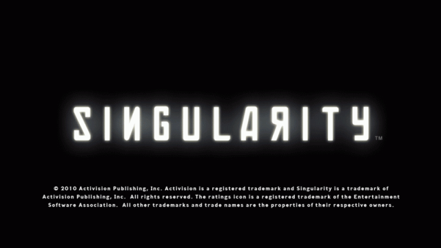 Singularity title screen image #2 