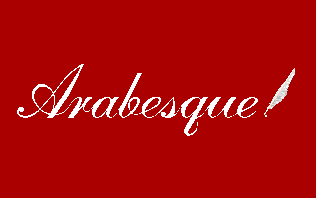 Arabesque!  title screen image #1 