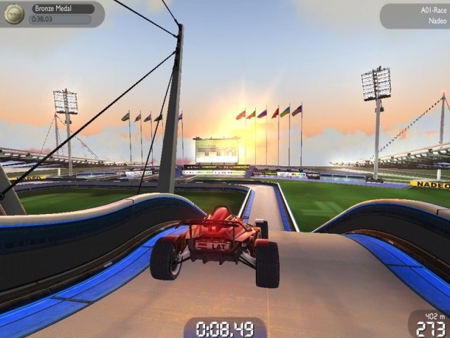 TrackMania United Forever  in-game screen image #2 