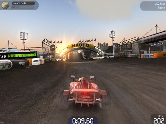 TrackMania United Forever  in-game screen image #1 