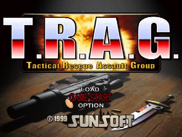 T.R.A.G.: Tactical Rescue Assault Group  title screen image #1 