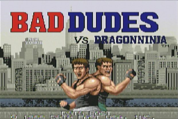 Bad Dudes vs. DragonNinja  title screen image #1 