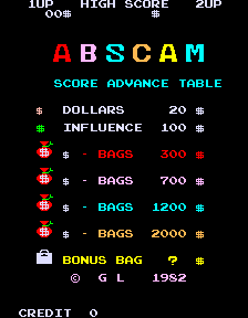 Abscam title screen image #1 