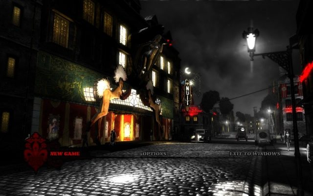 The Saboteur in-game screen image #4 Main menu