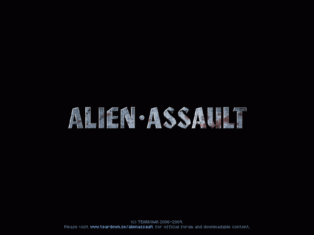 Alien Assault title screen image #1 