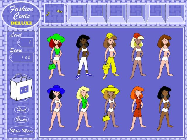Fashion Cents Deluxe in-game screen image #1 