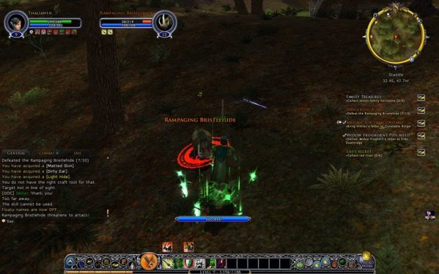 Lord of the Rings Online  in-game screen image #1 