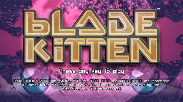 Blade Kitten title screen image #1 