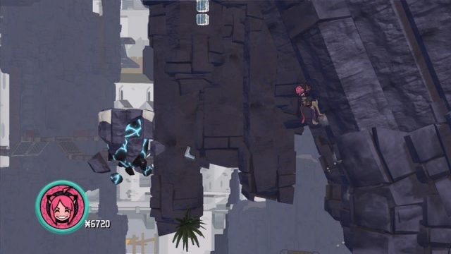 Blade Kitten in-game screen image #3 Crawling on some walls.