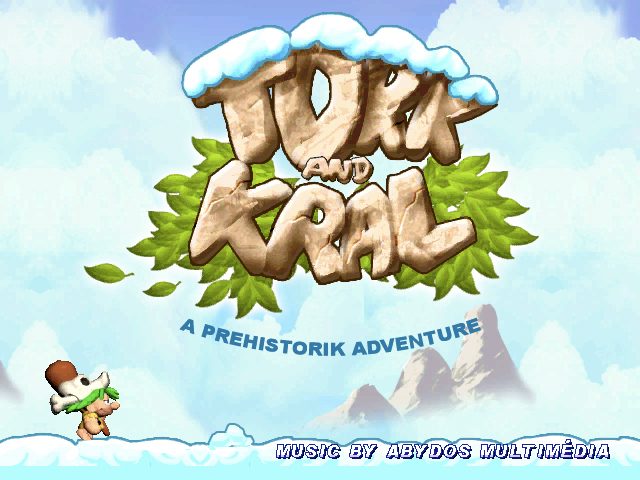 Tork and Kral: A Prehistorik Adventure  title screen image #3 