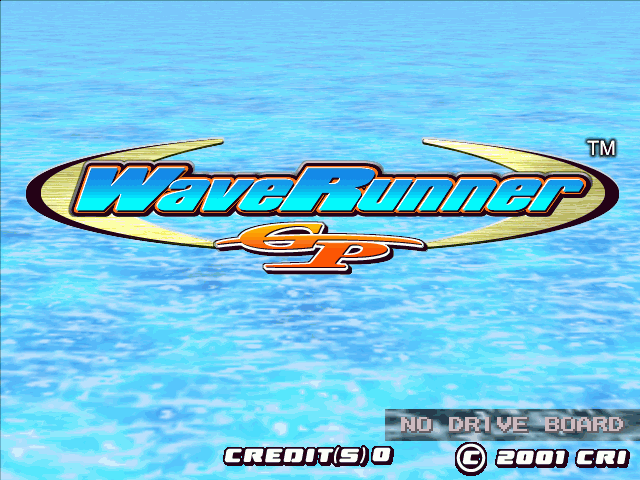 Wave Runners GP title screen image #1 
