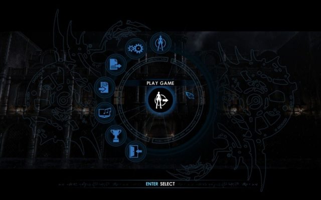 Tomb Raider: Underworld  in-game screen image #4 Main menu