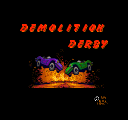 Demolition Derby title screen image #1 