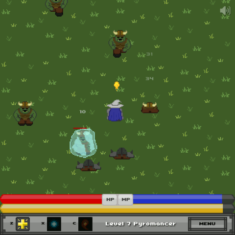 Wizard's Run  in-game screen image #1 