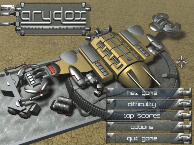 Arydox: Project Golden Hawk title screen image #1 