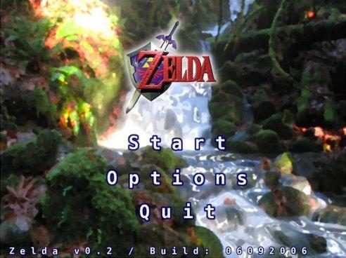Zelda2D title screen image #1 