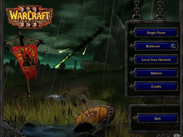 Warcraft III: Reign of Chaos  title screen image #1 