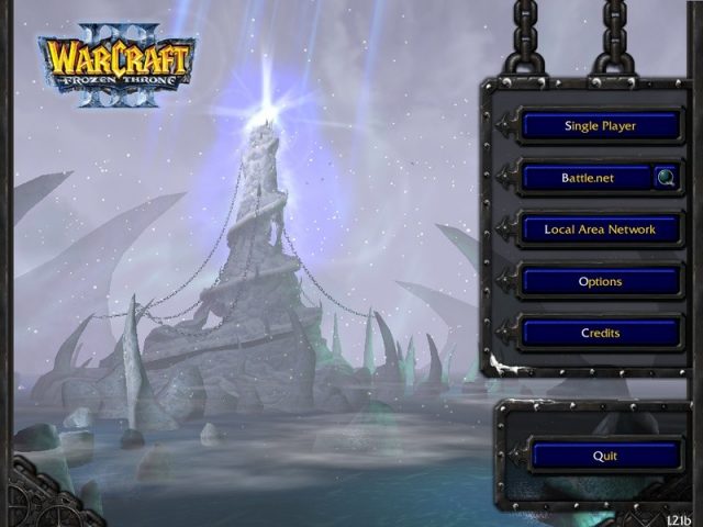 Warcraft III: The Frozen Throne  title screen image #1 