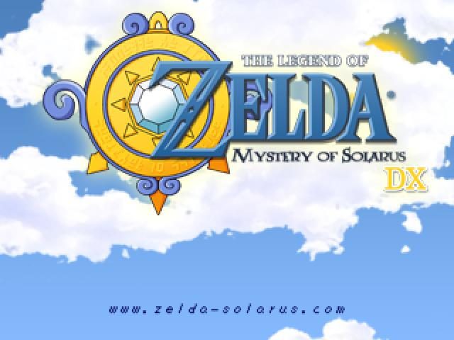 The Legend of Zelda: Mystery of Solarus DX  title screen image #1 